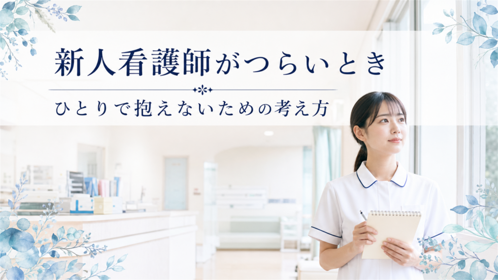 新人看護師がつらいとき｜プリセプターと合わない悩みも