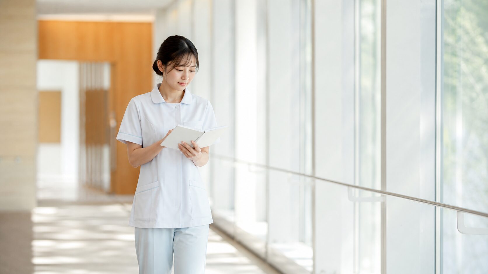 自分の悩みや働き方を考える看護師