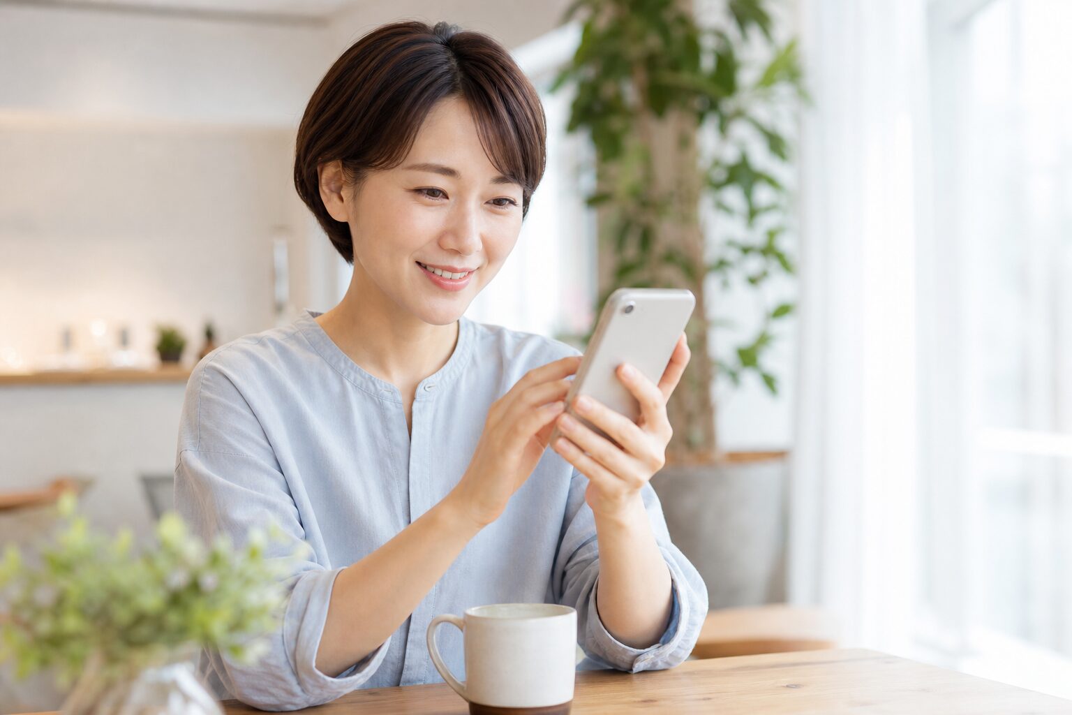 スマホで外の世界とつながり、前を向く看護師